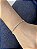 Pulseira strass cristal • folheado a ouro - Imagem 3