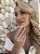 Anel duplo trevo • folheado a ouro - Imagem 3