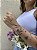 Pulseira flor abs • folheado a ouro - Imagem 2