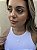Colar filha medalha lisa • folheado a prata - Imagem 2