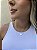Choker trevo lapidado • folheado a prata - Imagem 2