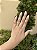 Anel 4 gotas • folheado a ouro - Imagem 1