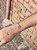 Pulseira trevo marrom GRANDE • folheado a ouro - Imagem 1