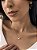 Colar borboleta duo • folheado a ouro - Imagem 1