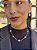 Choker 5 trevo Nude • folheado a prata - Imagem 3
