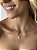 Colar ponto de luz riscos • folheado a prata - Imagem 3