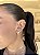 Brinco 2 gotas • folheado a prata - Imagem 3