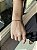 Pulseira medalha rendada • folheado a ouro - Imagem 5