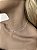 Choker medalhas rendada • folheado a prata - Imagem 2
