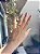 Anel gotas finas • folheado a ouro - Imagem 2