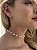 Choker pérola marroquina • folheado a prata - Imagem 1