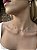 Choker 5 conchas • folheado a ouro - Imagem 2
