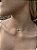 Choker estrela concha • folheado a ouro - Imagem 1