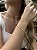 Pulseira quadradinhos • folheado a ouro - Imagem 3