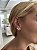 Earcuff gotas • folheado a prata - Imagem 1
