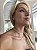 Choker folha • folheado a prata - Imagem 2