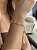 Pulseira folha • folheado a ouro - Imagem 1