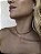 Choker baguete pink • folheado a ouro - Imagem 3