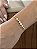 Pulseira trevo gravata • folheado a ouro - Imagem 2