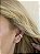 Piercing fake zircônia cristal • folheado a ouro - Imagem 2
