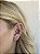 Piercing fake zircônia color • folheado a ouro - Imagem 2