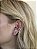Piercing fake zircônia color • folheado a prata - Imagem 1