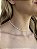 Choker riviera cristal • folheado a prata - Imagem 2