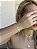 Pulseira medalha lisa • folheado a prata - Imagem 2