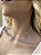 Choker pedras cristal • folheado a ouro - Imagem 4