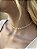 Choker pedras cristal • folheado a prata - Imagem 4