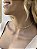 Choker pedras cristal • folheado a prata - Imagem 1