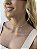 Choker pedras cristal • folheado a prata - Imagem 2