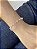 Pulseira pedras cristal • folheado a prata - Imagem 1