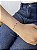Pulseira pedra oval • folheado a prata - Imagem 4