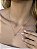 Colar pedra rose cut • folheado a ouro - Imagem 3