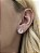 Brinco rose cut cristal 10mm - Imagem 5