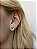 Brinco rose cut cristal 10mm - Imagem 1