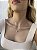 Colar pedra rose cut cristal 8mm - Imagem 3