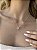 Colar pedra rose cut cristal 8mm - Imagem 1
