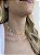 Choker olho grego • folheado a ouro - Imagem 4