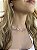 Choker olho grego • folheado a prata - Imagem 2