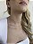 Choker pérola baguete • folheado a ouro - Imagem 2
