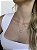 Colar flor • folheado a ouro - Imagem 3