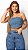 Top Corselet com Recorte Blue - Imagem 1