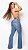 Calça Jeans Feminina Flare - Imagem 2