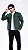 Jaqueta Masculina Verde Militar - Imagem 5