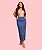 Saia Jeans Midi Fenda Frontal(Abertura na Frente) - Imagem 5