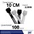 ABRAÇADEIRA DE NYLON 100X2.5MM - 100 PEÇAS - Imagem 2