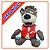 Urso de Pelúcia Buddy Escola de Inglês Fisk Promocional - Imagem 1