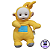 Pelúcia Teletubbies Lala Original Estrela - Imagem 2